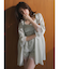 【吉田朱里】シルクフードヘアカバーガウン