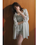 【吉田朱里】シルクフードヘアカバーガウン