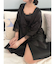 【吉田朱里】シルクフードヘアカバーガウン