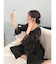 【吉田朱里】シルクフードヘアカバーガウン