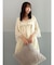 【吉田朱里】シルクフードヘアカバーガウン