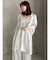 【吉田朱里】シルクフードヘアカバーガウン