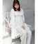 【吉田朱里】シルクフードヘアカバーガウン