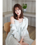 【吉田朱里】シルクフードヘアカバーガウン