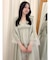 【吉田朱里】シルクフードヘアカバーガウン