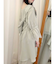 【吉田朱里】シルクフードヘアカバーガウン