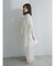 【吉田朱里】シルクランジェリーライクロングパンツ