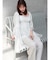 【吉田朱里】シルクランジェリーライクロングパンツ