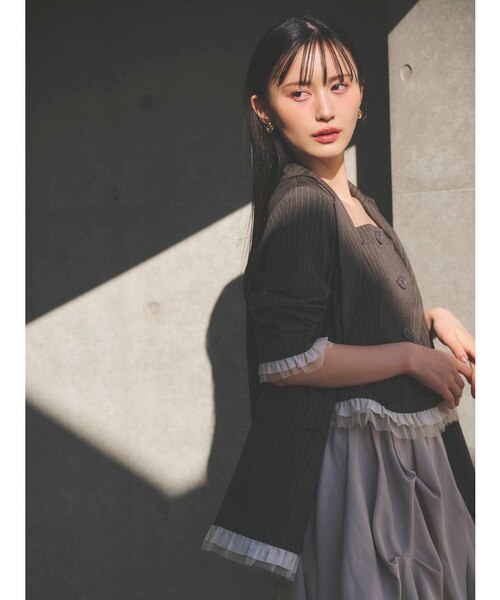 フリルジャケット｜ダズリンの通販｜&mall（アンドモール）三井