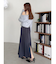 レイヤードライクリボンキャミワンピース