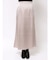 サテンナロースリットスカート