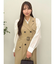 【WEB限定カラーあり】トレンチディティールジレワンピース