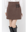 【セットアップ対応】ヘアリーミニスカート