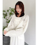 モヘアライクルーズニット