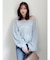 モヘアライクルーズニット