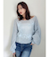 モヘアライクルーズニット