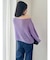 モヘアライクルーズニット