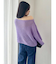 モヘアライクルーズニット