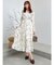 【WEB限定カラーあり】ダブルフリルフラワープリーツワンピース