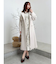 【WEB限定カラーあり】ダブルフリルフラワープリーツワンピース