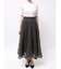 モチーフボリュームフレアスカート