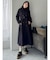 2WAYカラーウールライクトレンチコート
