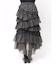 ランダムティアードチュールスカート