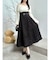 【WEB限定カラーあり】サイドタックベルトフレアスカート