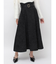 【WEB限定カラーあり】サイドタックベルトフレアスカート