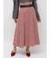 【WEB限定カラーあり】サイドタックベルトフレアスカート