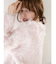 リップルカールⅤネックニット