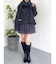 リップルカールⅤネックニット
