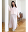 リップルカールⅤネックニット