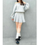 【20周年記念復刻！/セットアップ対応】ボックスプリーツカットミニスカート
