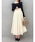 フサフサジャカードフレアスカート