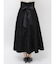 フサフサジャカードフレアスカート