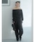 【吉田朱里】タックスリーブオフショルスウェット ※BLACK WEB限定カラー
