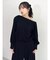 【吉田朱里】タックスリーブオフショルスウェット ※BLACK WEB限定カラー