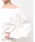 【吉田朱里】タックスリーブオフショルスウェット ※BLACK WEB限定カラー