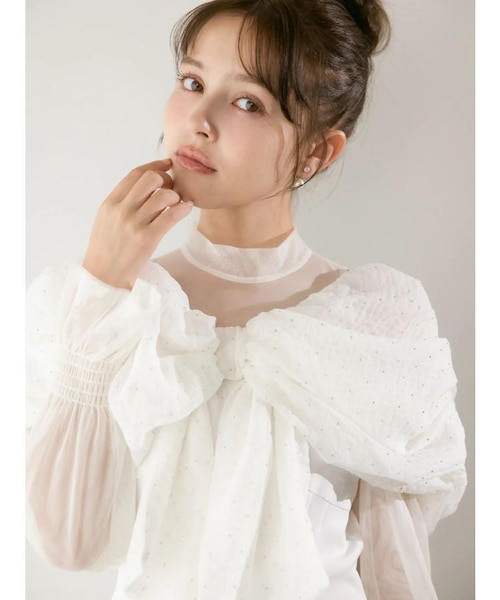 追加生産分】ビッグリボンドレス｜ダズリンの通販｜&mall（アンド