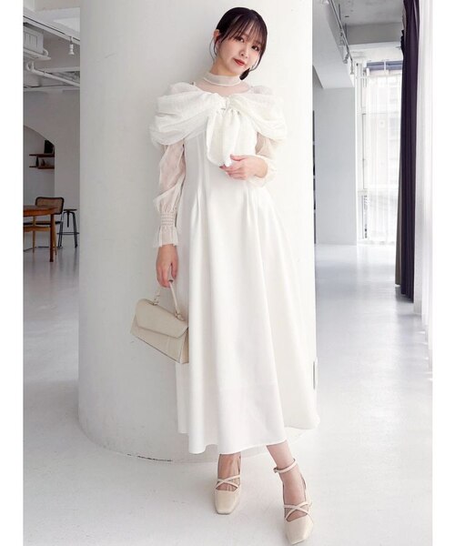 追加生産分】ビッグリボンドレス｜ダズリンの通販｜&mall（アンド