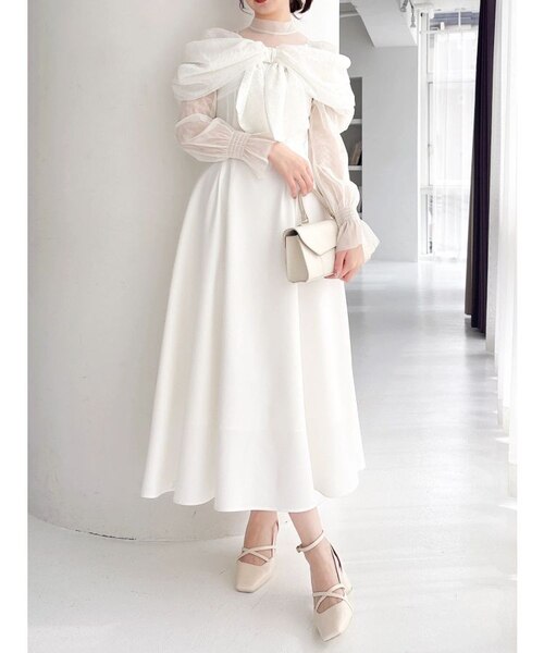 追加生産分】ビッグリボンドレス｜ダズリンの通販｜&mall（アンド