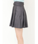 Vカットミニプリーツスカート
