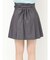 Vカットミニプリーツスカート