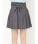 Vカットミニプリーツスカート
