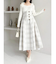 サイドプリーツトレンチコルセットスカート