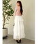 【WEB限定】チュールフリルティアードスカート