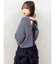 バックリボンリラクシーニット