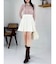 ツイードボックスプリーツミニスカート