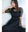 【藤井サチコラボ】チュールレイヤードレースドレス
